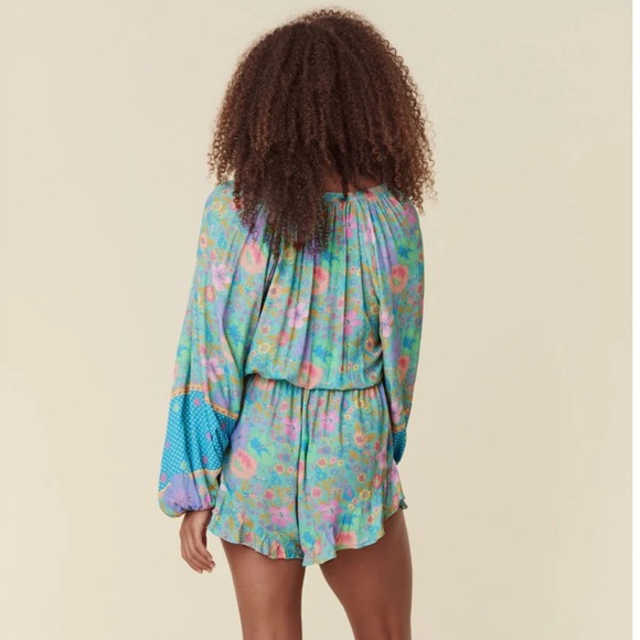 Spell Hibiscus Lane Romper SOLD OUT NWT! - Picture 4 of 7